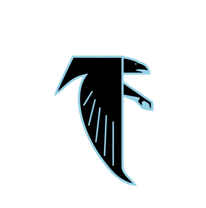 Atlanta Falcons Historic Logo iron on transfers for T-shirts
